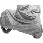 COPRIMOTO FELPATO BIKE COVER WL GRIGIO TG. L+ C/CINGHIA ANTISVENTOLIO