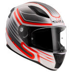 *CASCO LS2 FF353 RAPID II 22-06 TAGLIA M GLOSSY BLACK RED