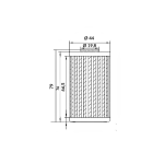 Filtro Olio KYMCO GRAND DINK 125/150cc (OK562)