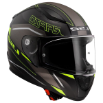 CASCO FF353 RAPID II ROKKU MATT BLACK H-V YELLOW TG. L