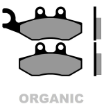 Pastiglie Freno Organiche BRENTA 3041