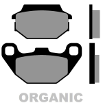 Pastiglie Freno Organiche BRENTA 3049