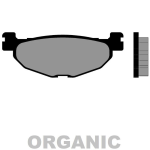 Pastiglie Freno Organiche BRENTA 3078
