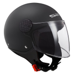 CASCO OFF558 SPHERE II SOLID MATT BLACK TAGLIA XS