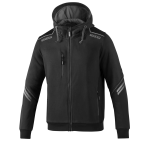 FELPA CON CAPPUCCIO TW TECH HOODED FULL ZIP TG.L