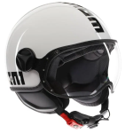 CASCO FGTR CLASSIC MOMO E2206 TAGLIA S MONO WHITE/BLACK