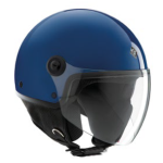 CASCO DEMI-JET TUCANO EL'JETIN 22.06 GLOSSY DARK BLUE TAGLIA XS 