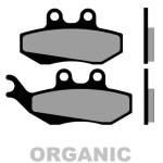 Pastiglie Freno Organiche BRENTA 3017