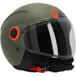 CASCO ACERBIS DEMIJET 22-06 BREZZA TAGLIA L MATT MILITARY GREEN