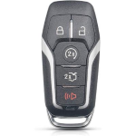 COVER CHIAVE FORD 5 TASTI C/TASTO APER. BAULE + TASTO ALLARME + APER.DA REMOTO