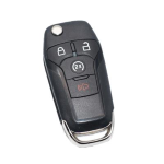 COVER CHIAVE FORD 4 TASTI C/TASTO ACCENS. DA REMOTO + TASTO ALLARME