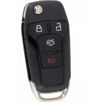 COVER CHIAVE FORD 4 TASTI C/TASTO APER. BAULE + TASTO ALLARME