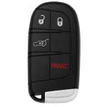 COVER CHIAVE PER SUV DODGE CHRYSLER 3 TASTI C/APERT. COFANO + TASTO PANICO