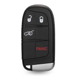 COVER CHIAVE DODGE CHRYSLER 3 TASTI C/APERTURA COFANO + TASTO PANICO