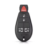 COVER CHIAVE DODGE CHRYSLER 4 TASTI C/APER.PORTE DX/SX ELETT.+ TASTO PANICO