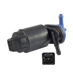 POMPA ELETTRICA LAVACRISTALLI DOPPIA  ANT/POS OPEL 2PIN