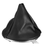 CUFFIA POMELLO CAMBIO FIAT 500 & 500C '07> C/GHIERA E CORNICE CROMATA