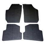 TAPPETO IN GOMMA PER SKODA FABIA 5P & SW '07<>'15