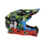 CASCO ACERBIS LINEAR GRAPHIC 22-06 GLOSS WHITE BLACK TAGLIA XS
