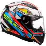 CASCO LS2 FF353 RAPID II XDRON 22-06 TAGLIA M GLOSSY WHITE NEON ORANGE
