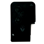 COVER SMART CARD 3 BOTTONI RENAULT MEGANE S/LAMA