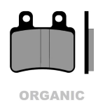 Pastiglie Freno Organiche BRENTA 3048