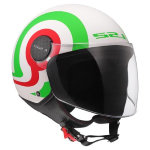 CASCO OF558 SPHERE LUX II URBY 22-06 TAGLIA L MATT WHITE GREEN RED