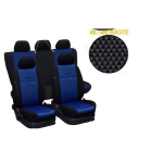 SERIE FODERA POKER PLUS COMPLETA POSTERIORE CON 2 ZIP ANTRACITE