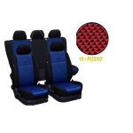 SERIE FODERA POKER PLUS COMPLETA POSTERIORE CON 2 ZIP ROSSO