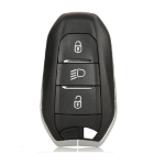 COVER C/CHIAVE PEUGEOT 3 TASTI C/ACCENSIONE FARI E SMART CARD