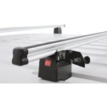 PORTATUTTO ALLUMINIO BARRO VW CADDY MAXI L-H1 '07> CON 4 BARRE