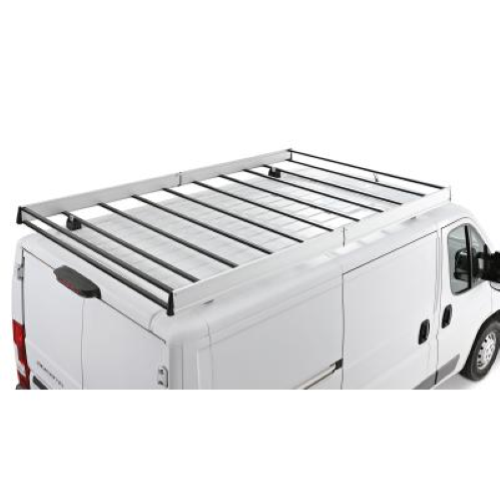 ALU CARGO PER DOBLO &  DOBLO' MAXI '10>'22 CON SPONDE ALLUMINIO CM. 190X145 [PORTATA 150 KG] 