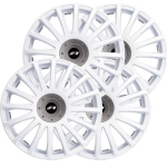 *KIT COPPE RUOTE UNIV. D.15 GRAN PRIX WHITE SIMONI RACING