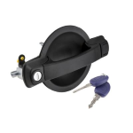 MANIGLIA ESTERNA PORTA SCORREVOLE DX FIAT DOBLO' CON CHIAVI