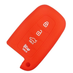 GUSCIO SILICONE ROSSO CHIAVE HYUNDAI 3 TASTI C/T BAGALIAIO+ALLARME