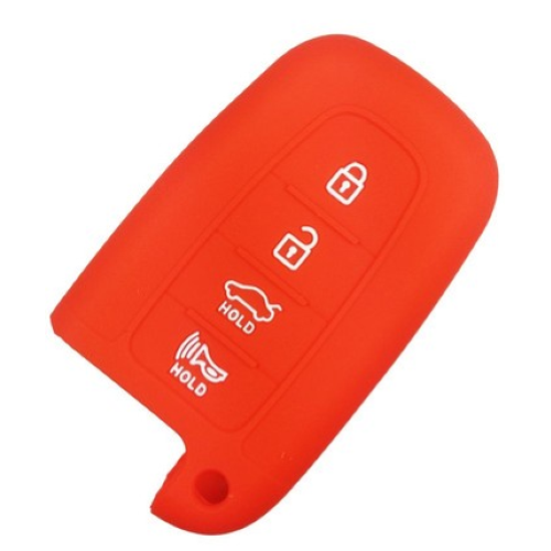 GUSCIO SILICONE ROSSO CHIAVE HYUNDAI 3 TASTI C/T BAGALIAIO+ALLARME