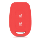 GUSCIO SILICONE ROSSO PER CHIAVE RENAULT 2 TASTI