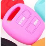GUSCIO SILICONE ROSA PER CHIAVE TOYOTA 2 TASTI