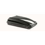 BOX AUTO PRE Lt.320 NERO LUCIDO FONDO NERO cm.132x78x36 SMONTATO