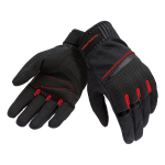 *GUANTI MOTO PENNA MESH TAGLIA L NERO ROSSO