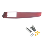 <MASCHERINA AUTORADIO ROSSO PER ALFA GIULIETTA