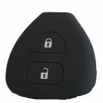 GUSCIO SILICONE ANTRACITE PER CHIAVE TOYOTA 2 TASTI