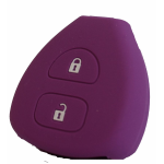 GUSCIO SILICONE VIOLA PER CHIAVE TOYOTA 2 TASTI