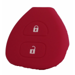 GUSCIO SILICONE ROSSO PER CHIAVE TOYOTA 2 TASTI