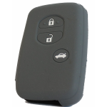 GUSCIO SILICONE GRIGIO PER CHIAVE TOYOTA 3 TASTI C/TASTO BAULE