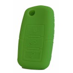 GUSCIO SILICONE VERDE CHIAVESKODA/SEAT/VOLKSWAGEN 3 TASTI C/T BAULE
