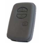 GUSCIO SILICONE NERO PER CHIAVE TOYOTA 3 TASTI C/TASTO BAULE