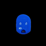 GUSCIO SILICONE AZZURRO PER CHIAVE FORD 3 TASTI C/TASTO BAULE