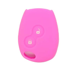 GUSCIO SILICONE ROSA PER CHIAVE RENAULT 2 TASTI