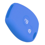 GUSCIO SILICONE CELESTE PER CHIAVE RENAULT 2 TASTI